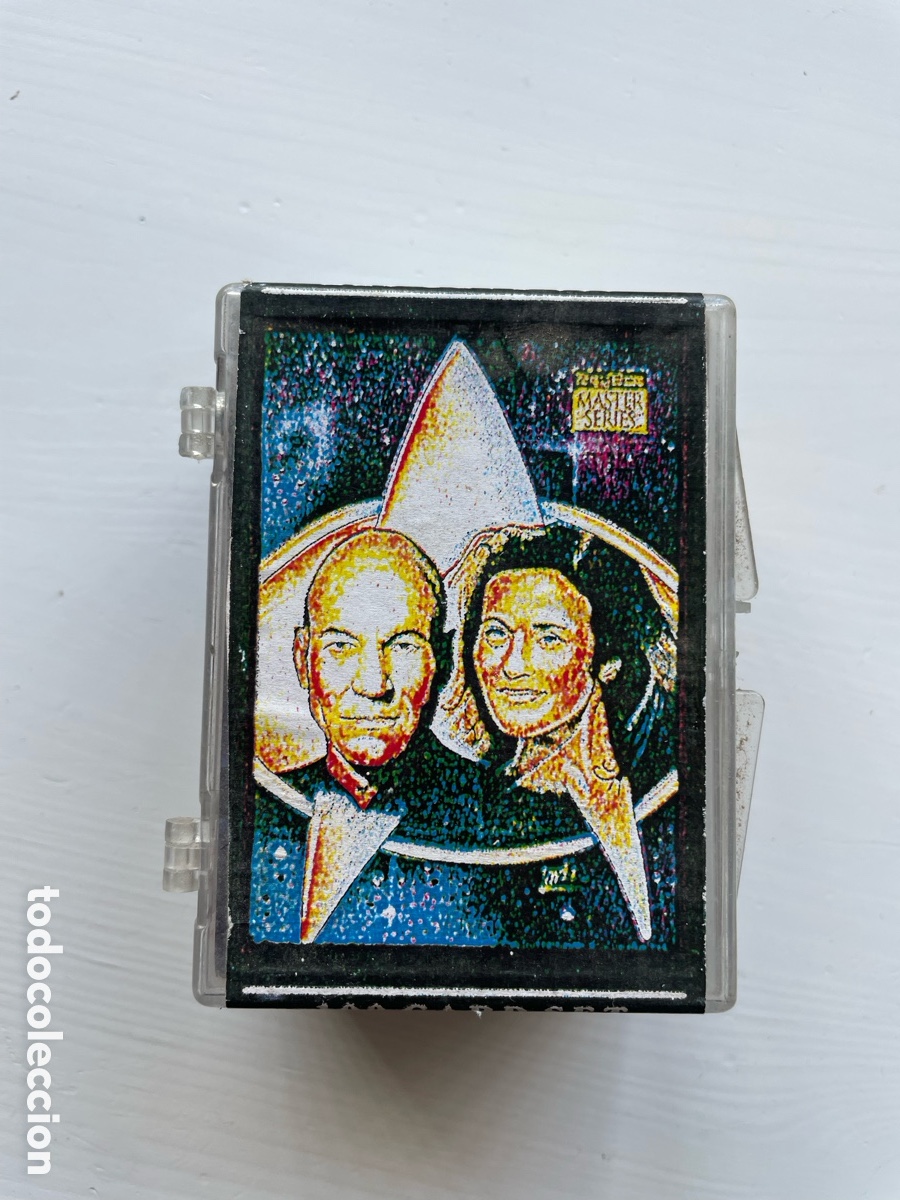 Coleccionismo cromos antiguos: STAR TREK CROMOS MASTER SERIES 1 Y 2 COMPLETOS - Foto 7