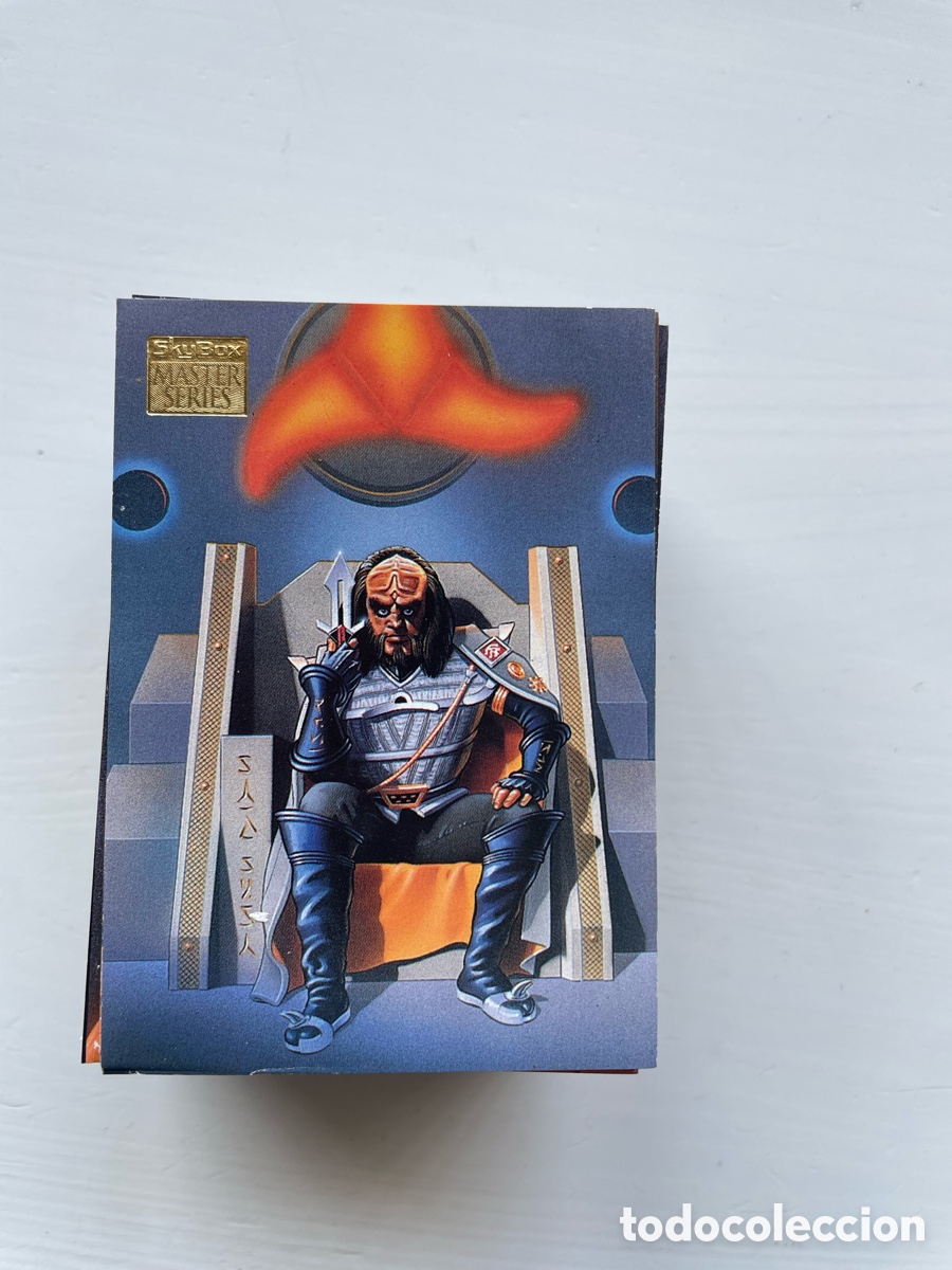 Coleccionismo cromos antiguos: STAR TREK CROMOS MASTER SERIES 1 Y 2 COMPLETOS - Foto 13
