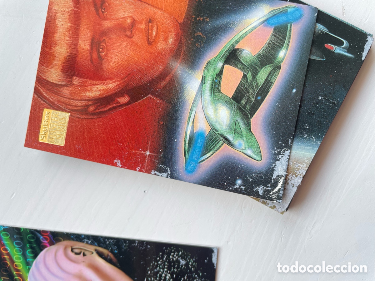 Coleccionismo cromos antiguos: STAR TREK CROMOS MASTER SERIES 1 Y 2 COMPLETOS - Foto 14