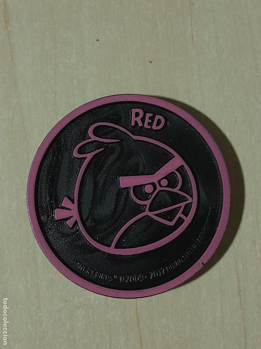 Coleccionismo cromos antiguos: TAZO SLAMMERS 5 - E-MAX ANGRY BIRDS POGS - 2012 - - Foto 1