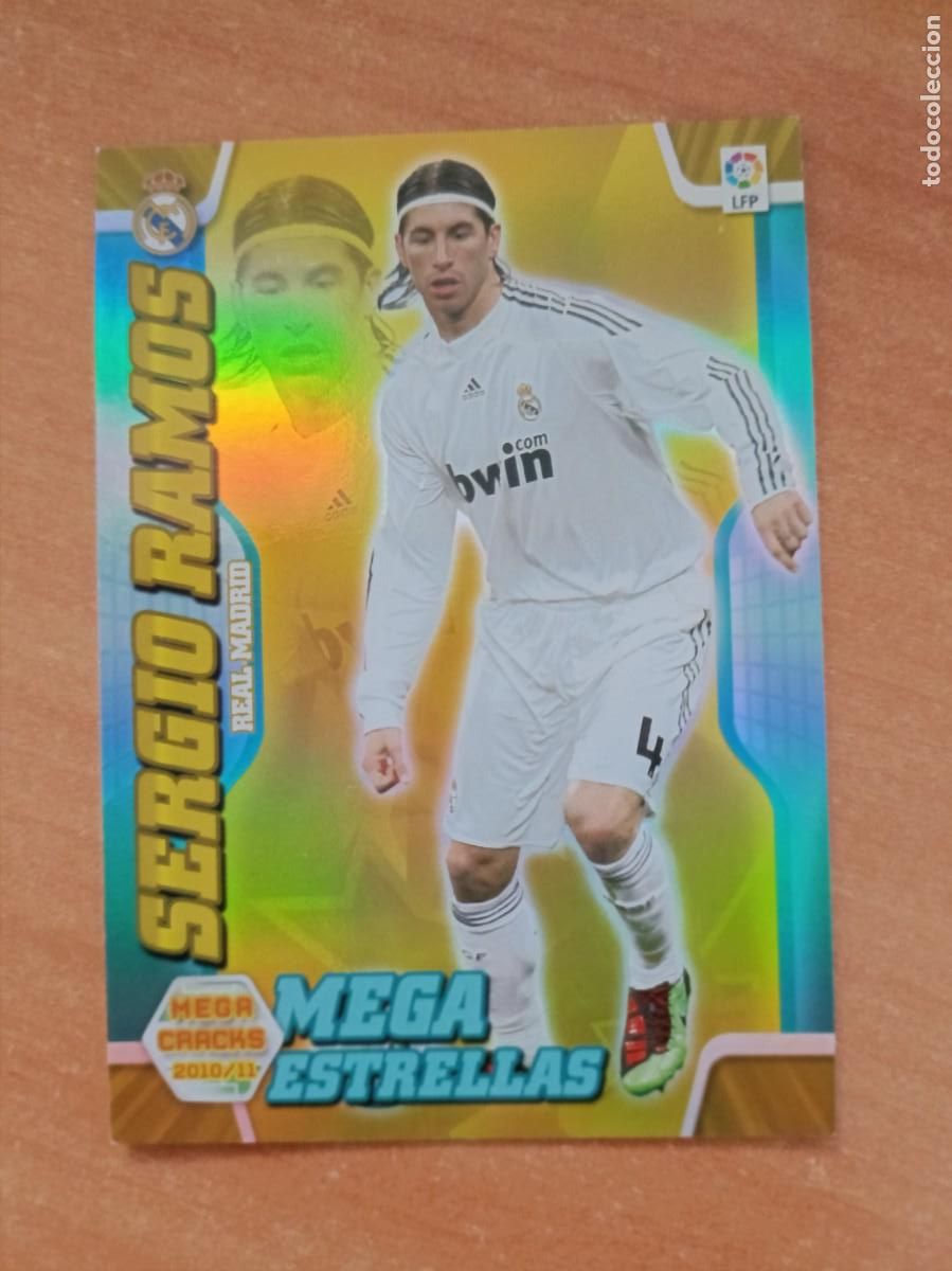 Coleccionismo cromos antiguos: sergio ramos, 10 11 mega estrellas - Foto 1