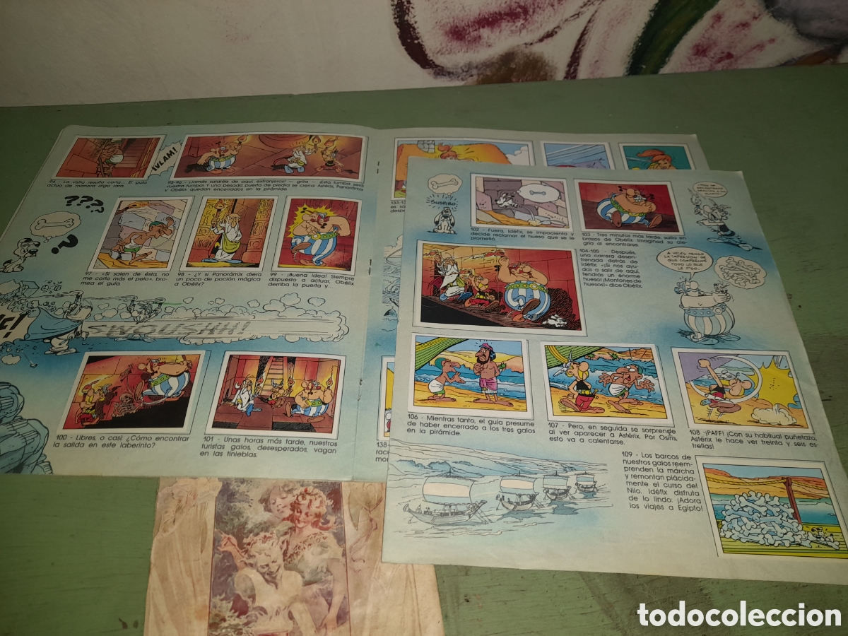 Coleccionismo cromos antiguos: &Agrave;lbum completo de Asterix ,a&ntilde;o 1987 - Foto 12