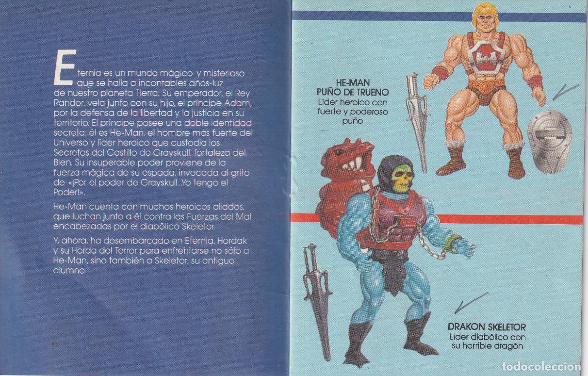 Coleccionismo cromos antiguos: MASTERS DEL UNIVERSO CATALOGO - Foto 2