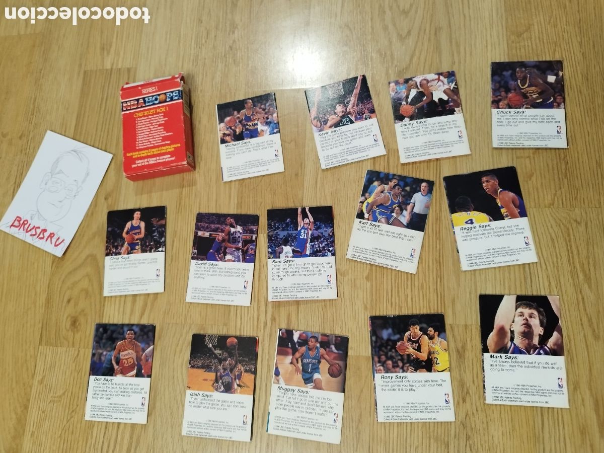 Coleccionismo cromos antiguos: LOTE DE CARDS NBA HOOPS - Foto 2
