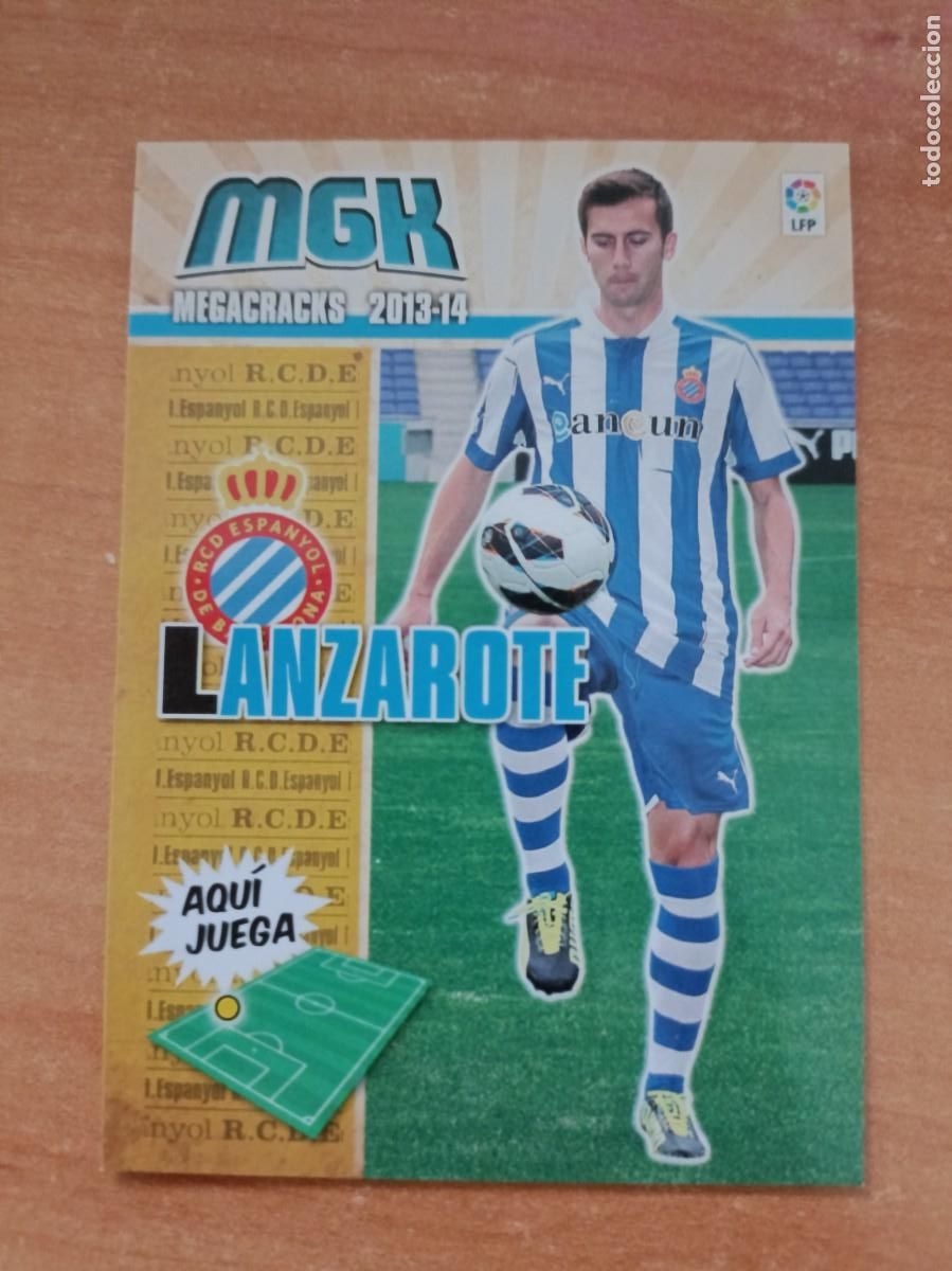 Collezionismo Figurine antiche: lanzarote, 13 14 nuevo fichaje