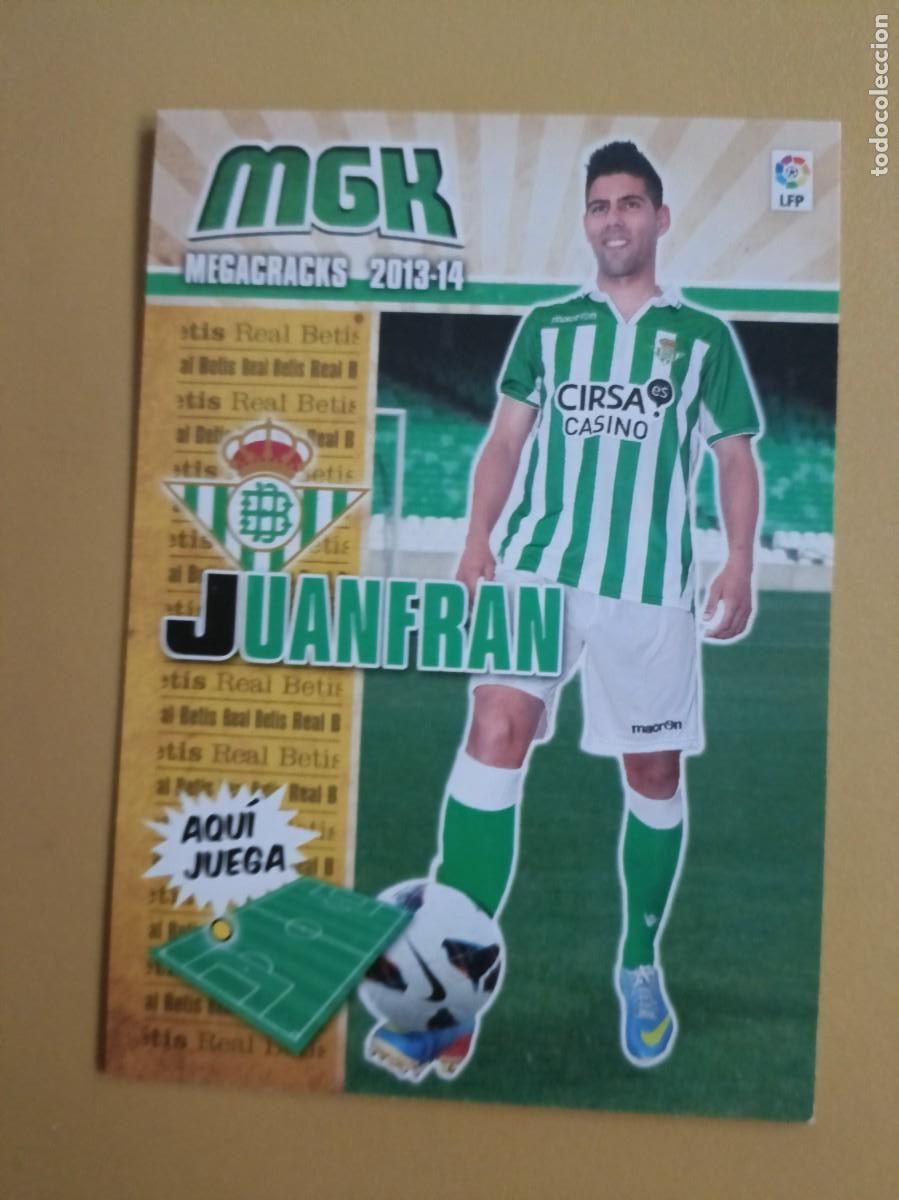Collezionismo Figurine antiche: juanfran, 13 14 nuevo fichaje