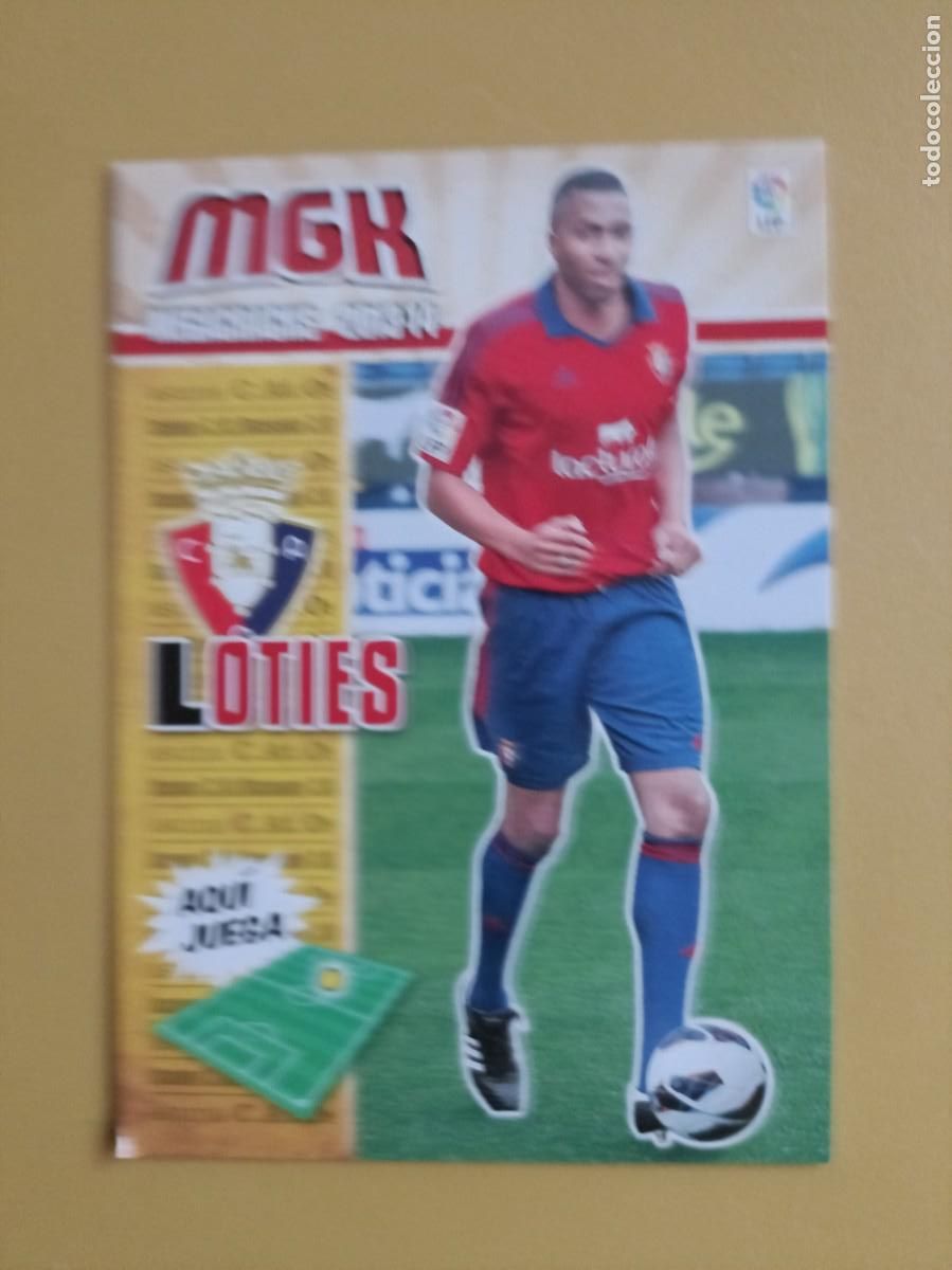 Collezionismo Figurine antiche: loties, 13 14 nuevo fichaje