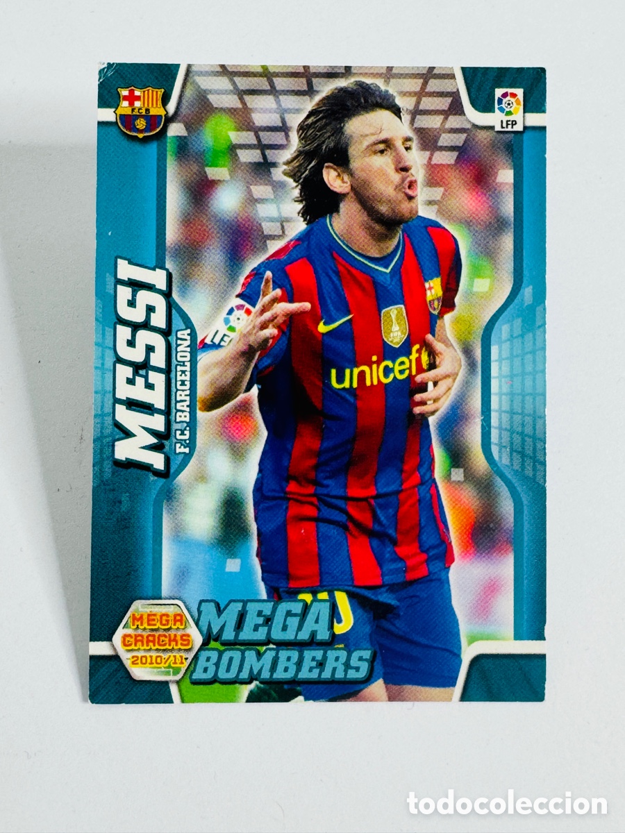 Coleccionismo cromos antiguos: Messi cromo 2010 Panini - Foto 2