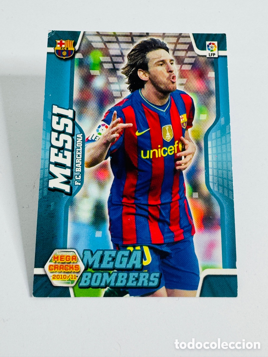 Coleccionismo cromos antiguos: Messi cromo 2010 Panini - Foto 1