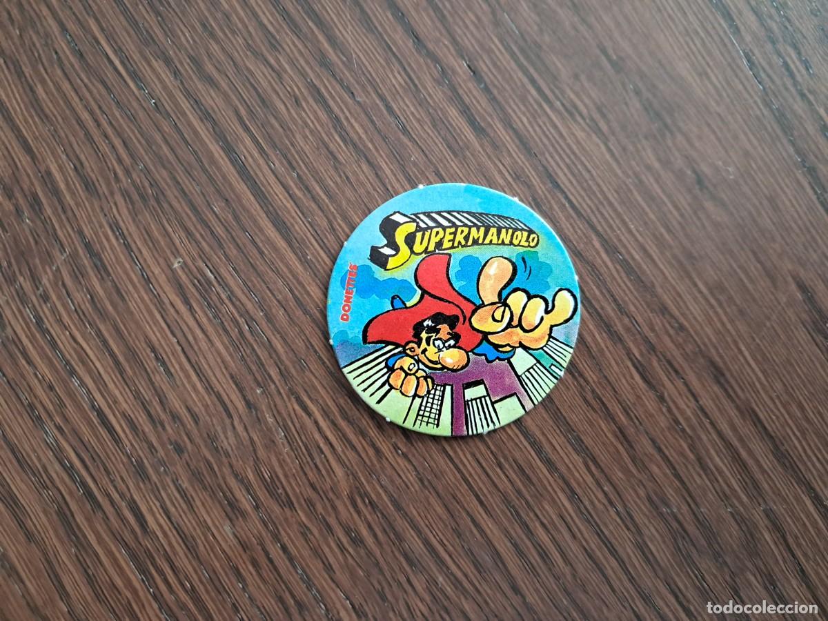 Coleccionismo cromos antiguos: cromo tazo de donettes, SuperManolo. - Foto 1