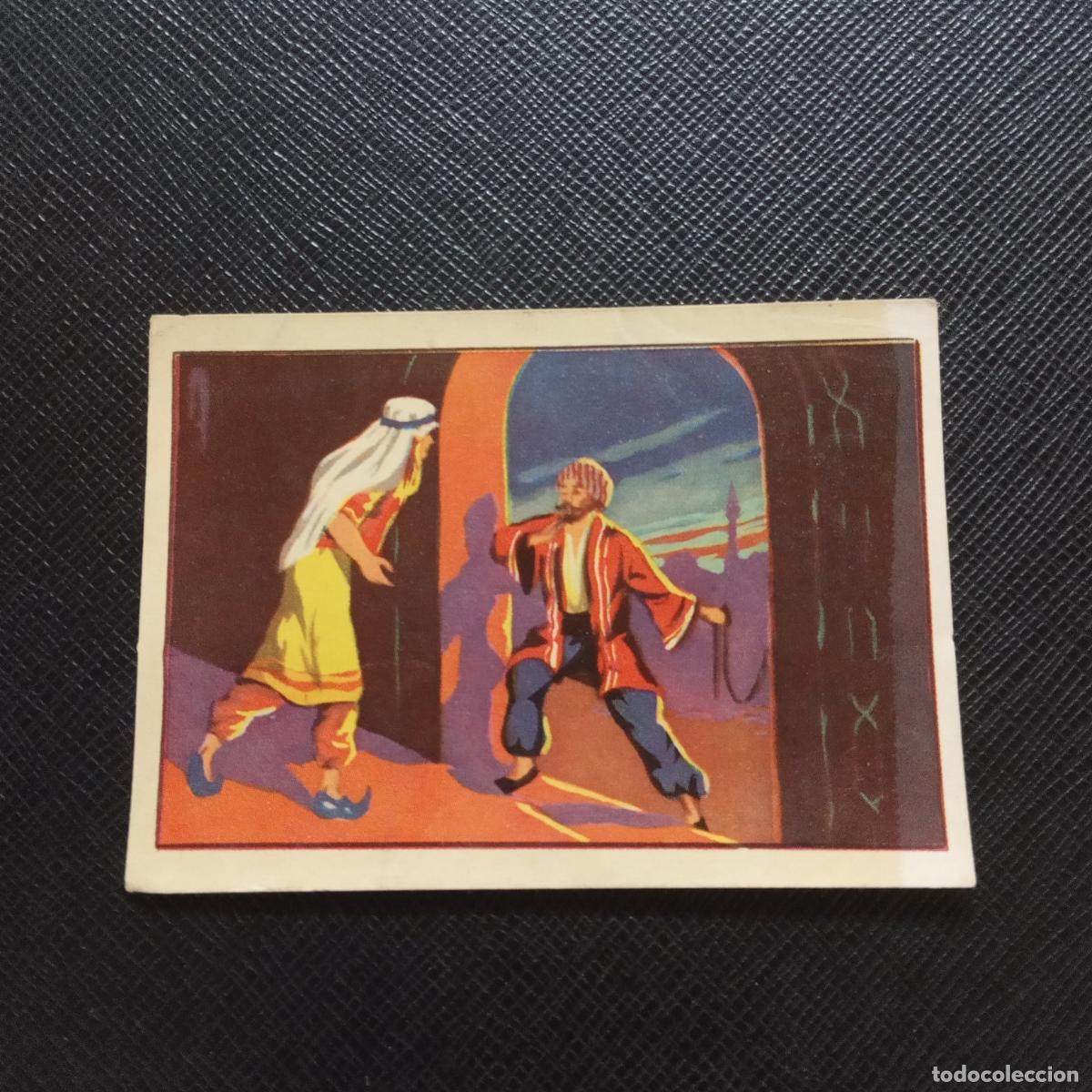 Colecionismo Cromos antigos: 22 ALI BABA Y LOS CUARENTA LADRONES FERMA 1956 GRANDES OBRAS CROMO - SIN PEGAR - CC1