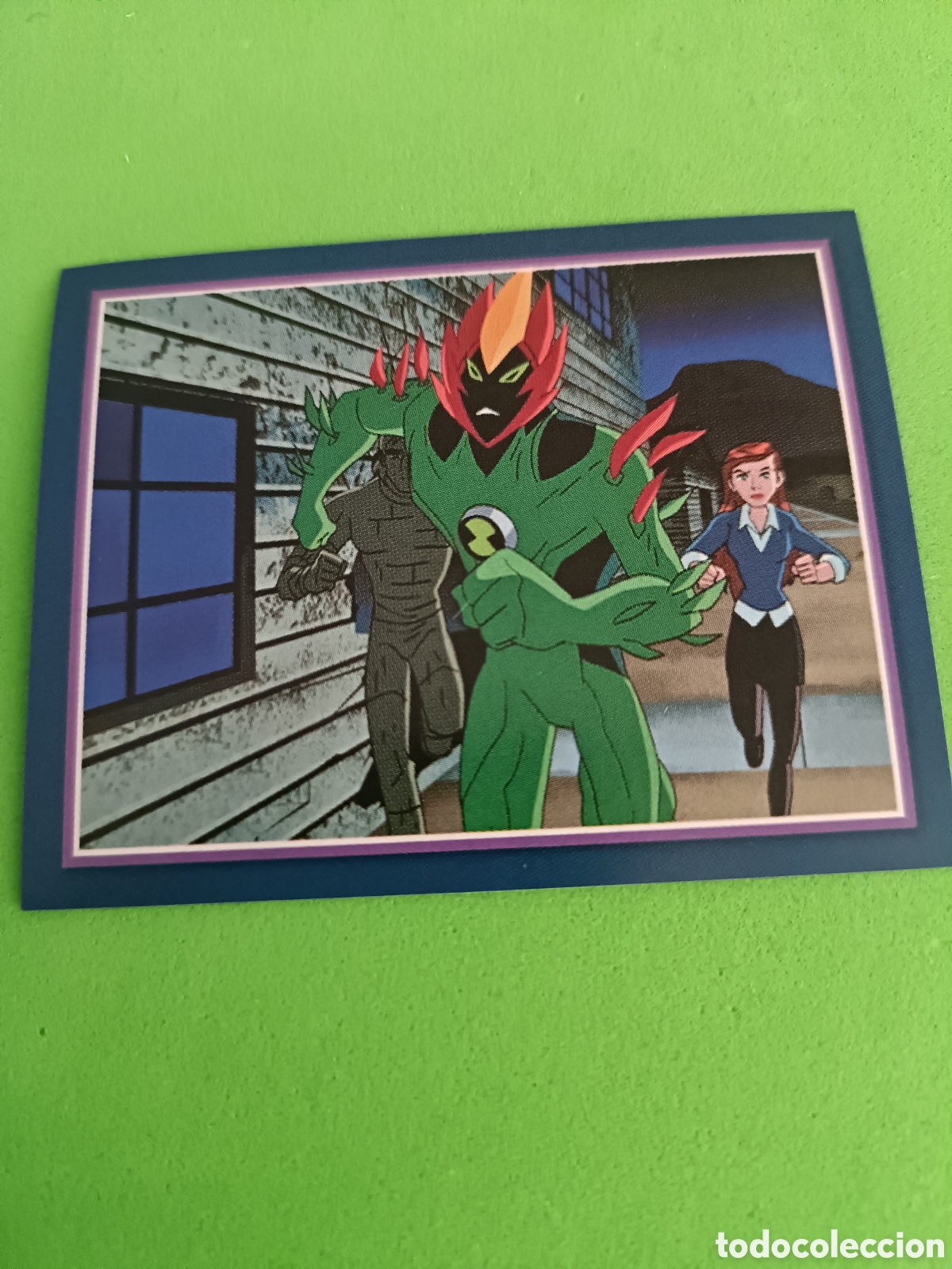Coleccionismo cromos antiguos: Topps stickers BEN 10 ALIEN FORCE - 55 - Foto 1