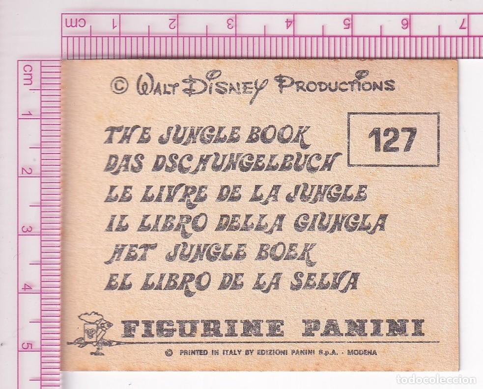 Coleccionismo cromos antiguos: CROMO N&ordm; 127 DE LA COLECCI&Oacute;N EL LIBRO DE LA SELVA - Foto 2