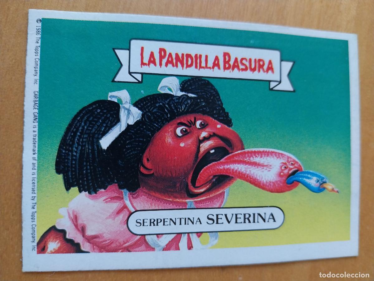 Coleccionismo cromos antiguos: PANDILLA BASURA SEVERINA SERPENTINA 33 ED MERCHANTE A&Ntilde;OS 80 CROMO CARTON RECUPERADO