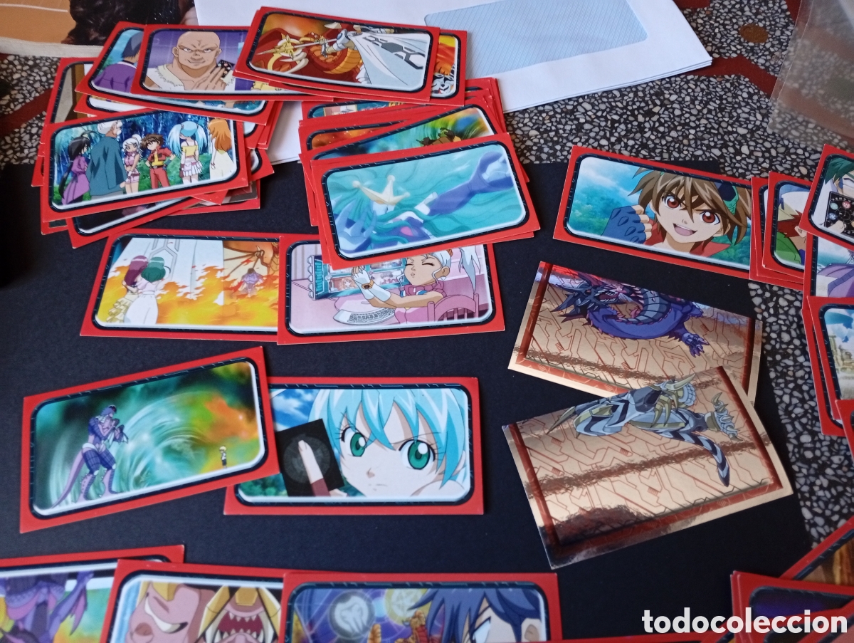 Coleccionismo cromos antiguos: 73 cromos de BAKUGAN - Foto 2