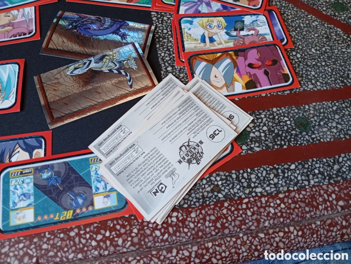 Coleccionismo cromos antiguos: 73 cromos de BAKUGAN - Foto 3