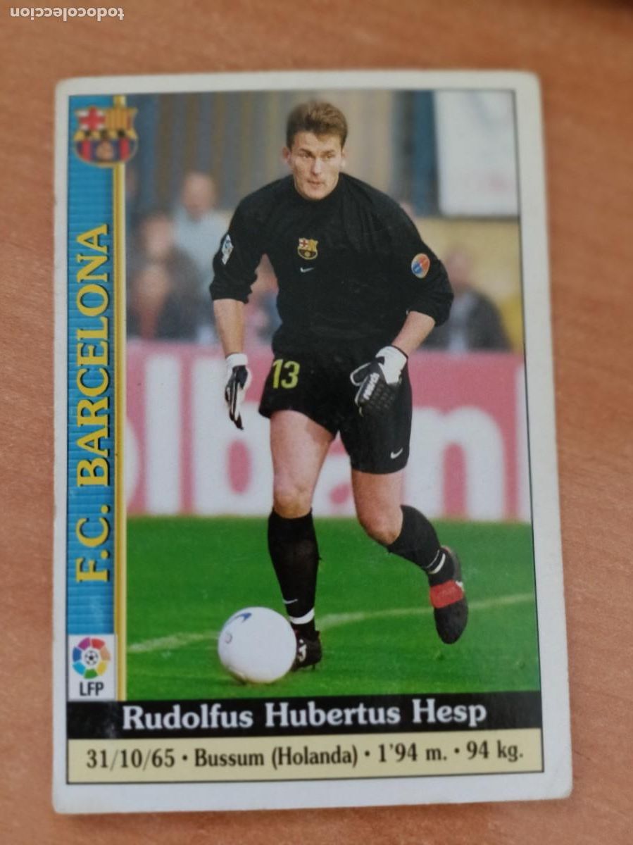 Coleccionismo cromos antiguos: hesp, liga 2000 barcelona - Foto 1