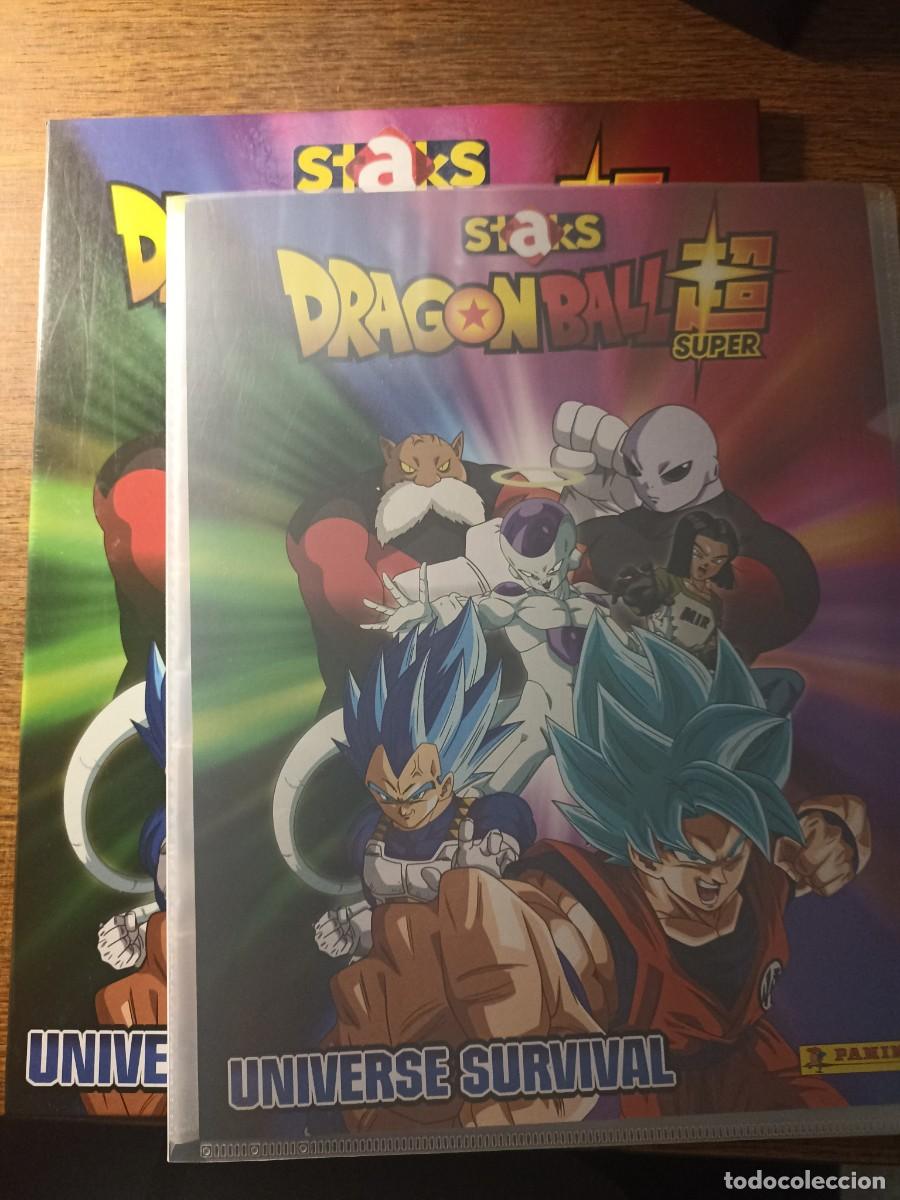 Collezionismo Figurine antiche: Archivador con 90 staks Dragon Ball super