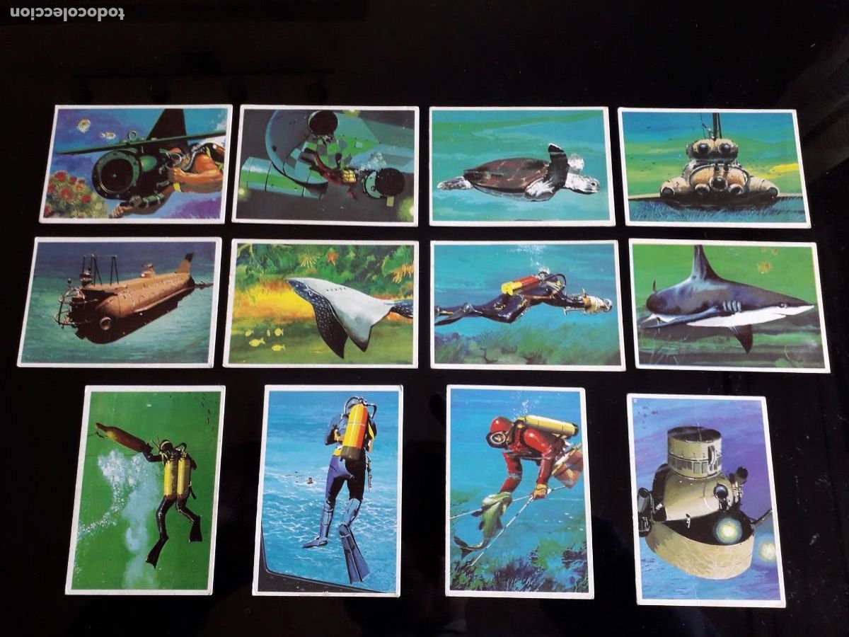 Coleccionismo cromos antiguos: SUPERCROMOS DUNKIN. &rdquo;EL MAR&rdquo; (1969) - Foto 1
