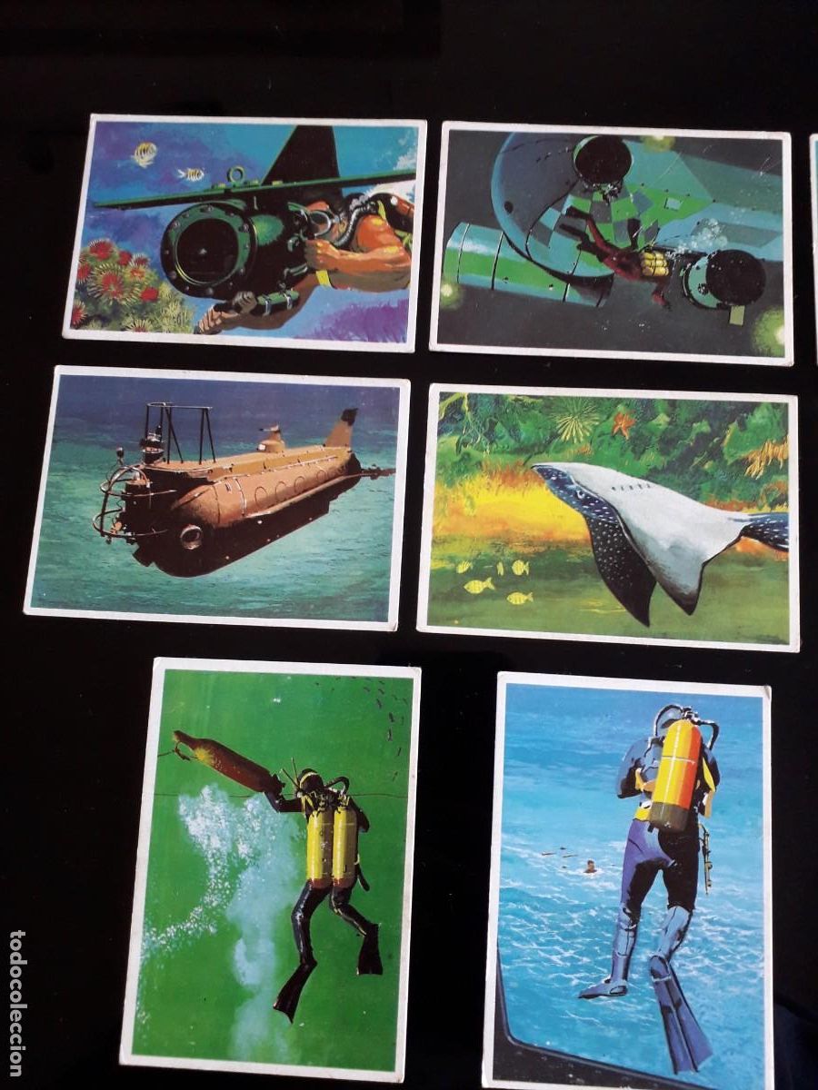 Coleccionismo cromos antiguos: SUPERCROMOS DUNKIN. &rdquo;EL MAR&rdquo; (1969) - Foto 2