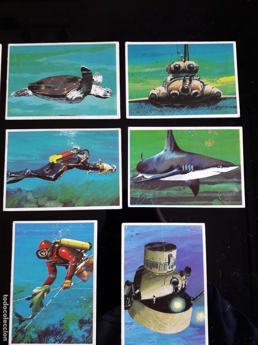 Coleccionismo cromos antiguos: SUPERCROMOS DUNKIN. &rdquo;EL MAR&rdquo; (1969) - Foto 3