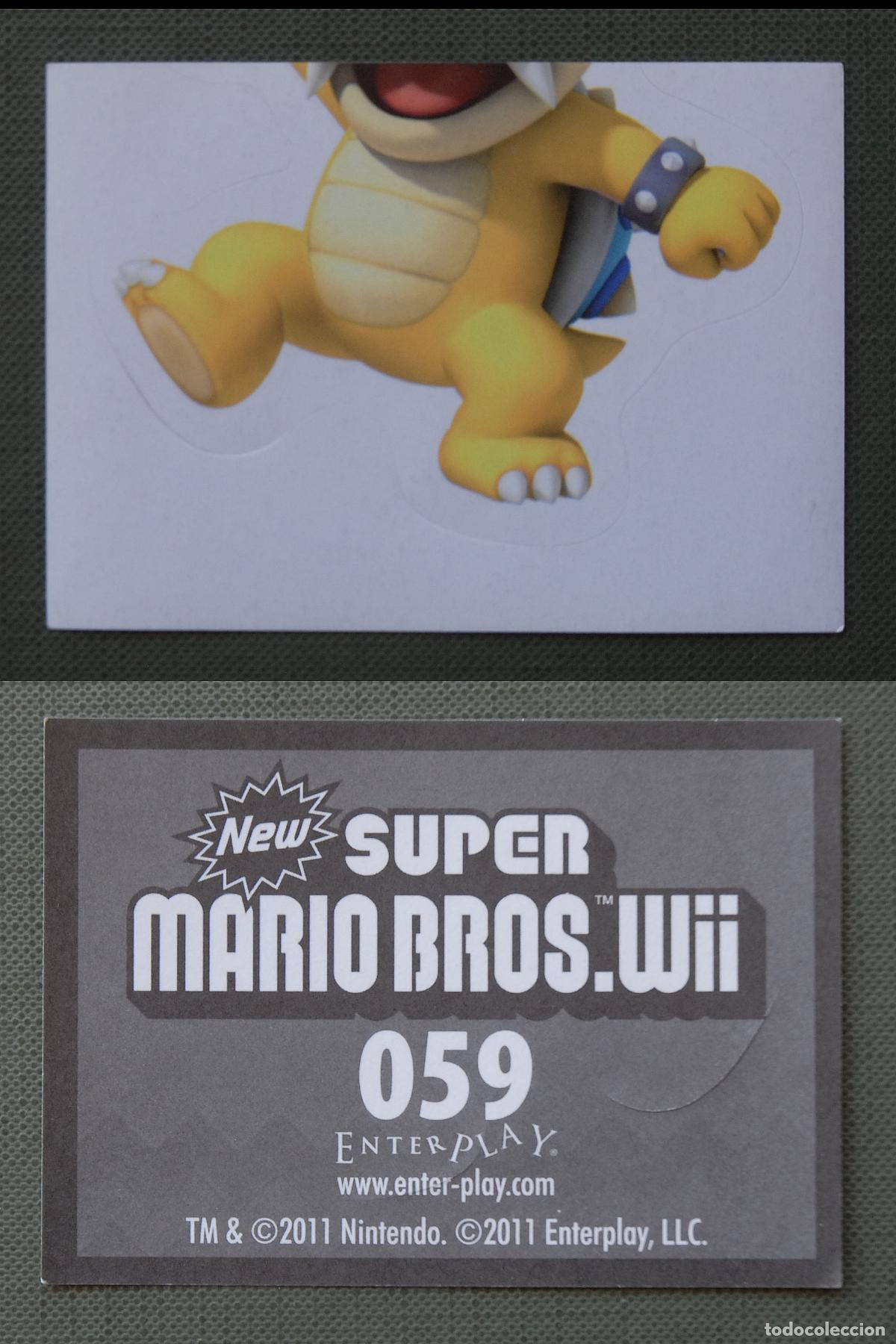 Coleccionismo cromos antiguos: CROMO - NEW SUPER MARIO BROS WII n&ordm; 059 - NINTENDO 2011 - Foto 1
