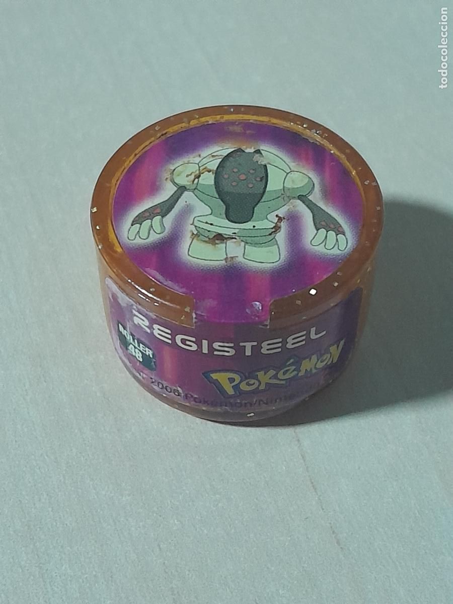 Coleccionismo cromos antiguos: ROLLER 48 REGISTEEL - POKEMON ROLLERS - NINTENDO 2006 - Foto 1