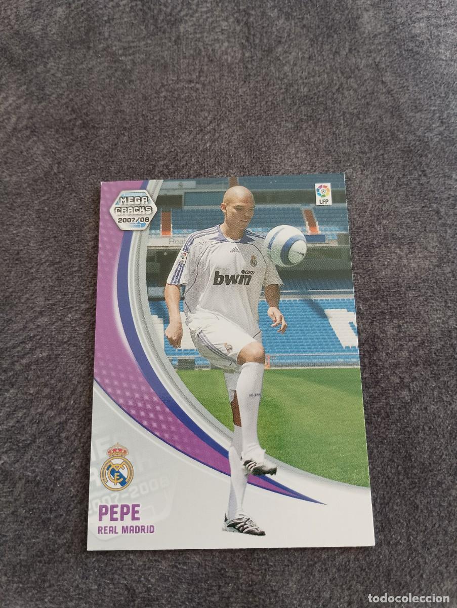 Coleccionismo cromos antiguos: PEPE MEGA CRACKS 07-08 - Foto 1