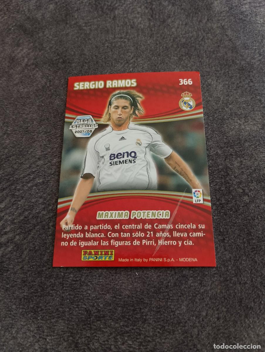 Coleccionismo cromos antiguos: SERGIO RAMOS MEGA ESTRELLAS 07-08 - Foto 2