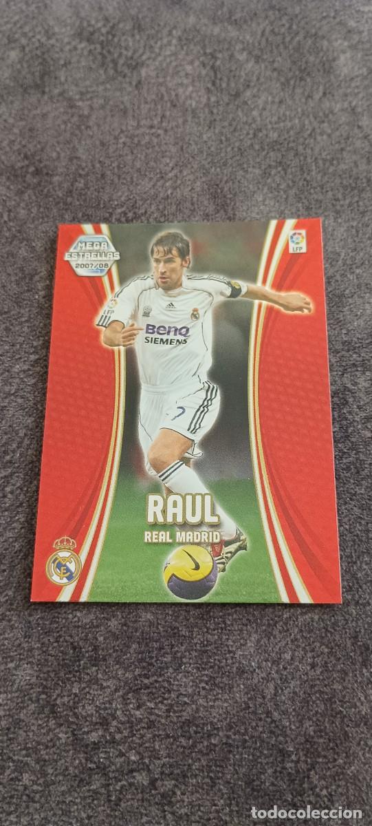 Coleccionismo cromos antiguos: RAUL MEGA ESTRELLAS 07-08 - Foto 1
