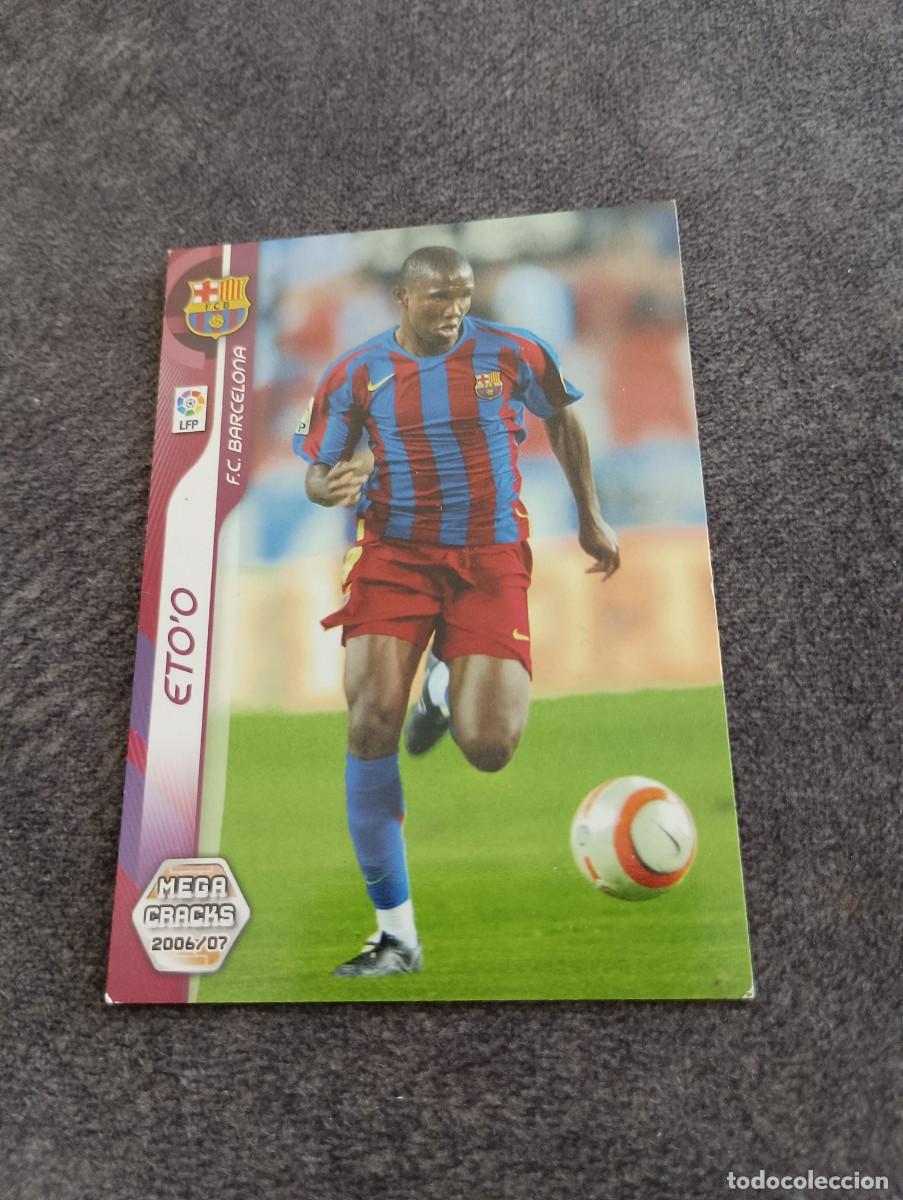 Coleccionismo cromos antiguos: ETOO MEGA CRACKS 06 07 - Foto 1