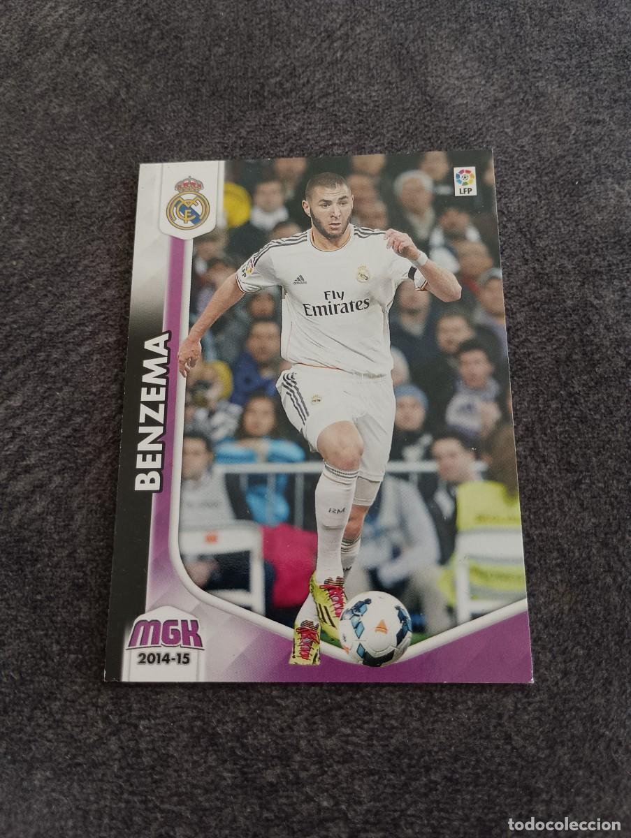 Coleccionismo Cromos antiguos: BENZEMA MGK PANINI 2014-2015