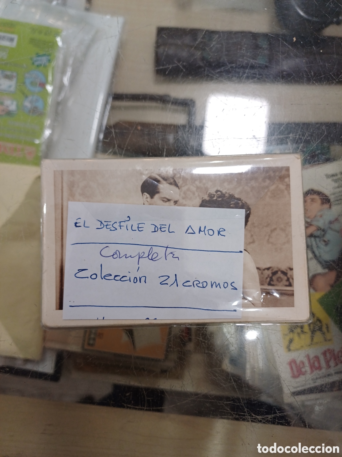 Coleccionismo cromos antiguos: El desfile del amor. Completa 21 cromos - Foto 1