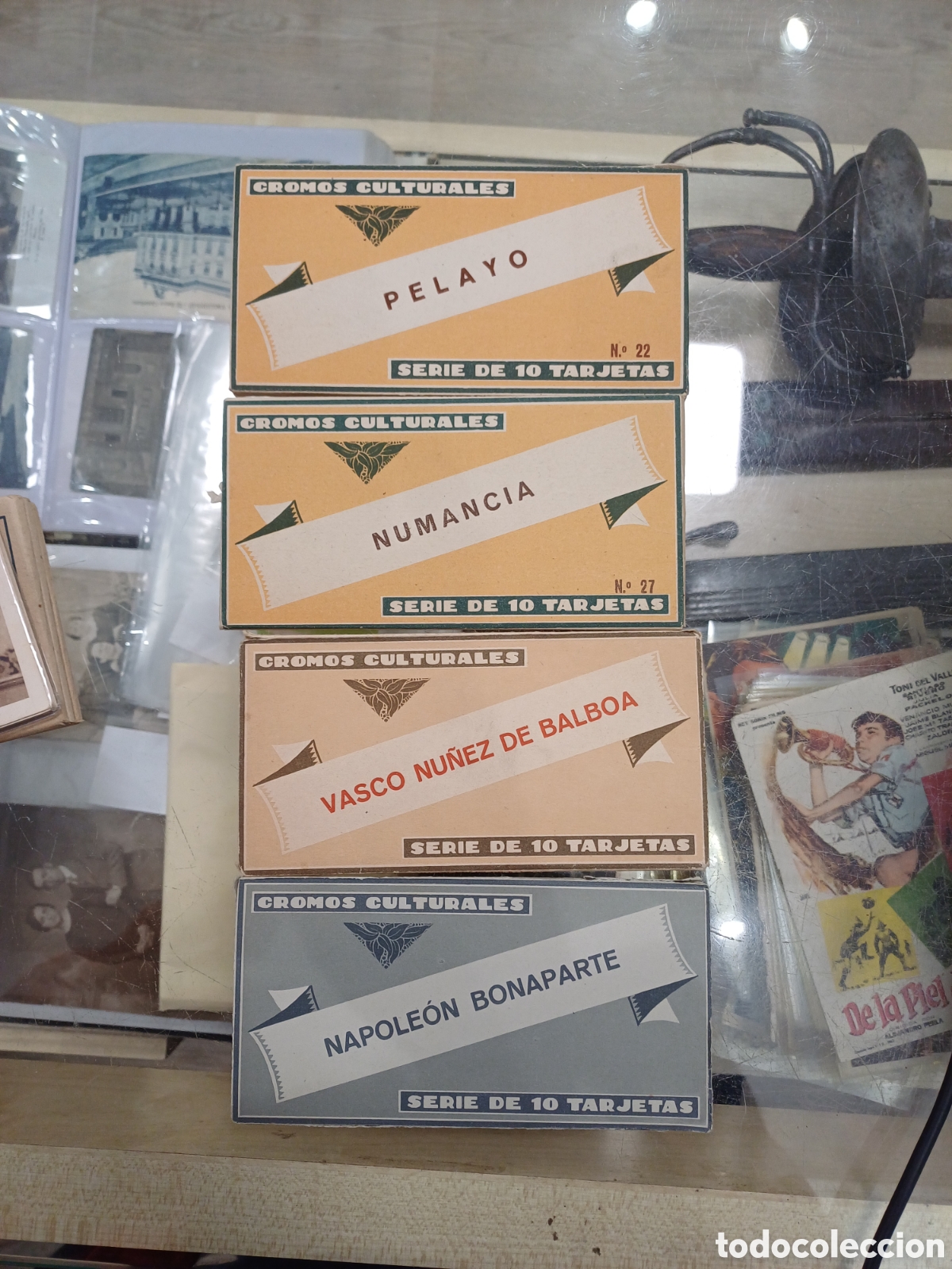 Coleccionismo cromos antiguos: Lote completo. Cromos culturales.