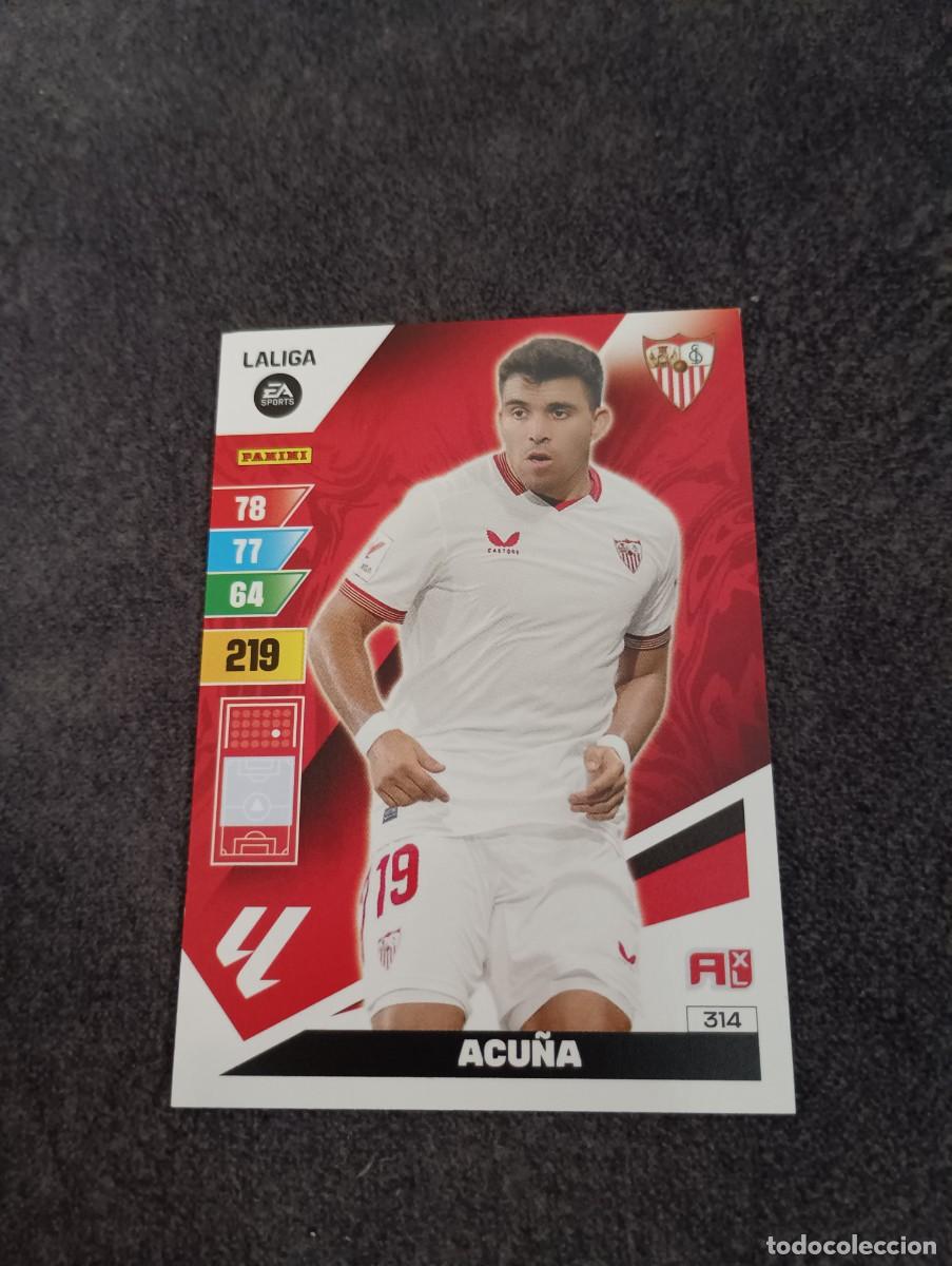 Collezionismo Figurine antiche: ACU&Ntilde;A LA LIGA ADRENALYN 23 24