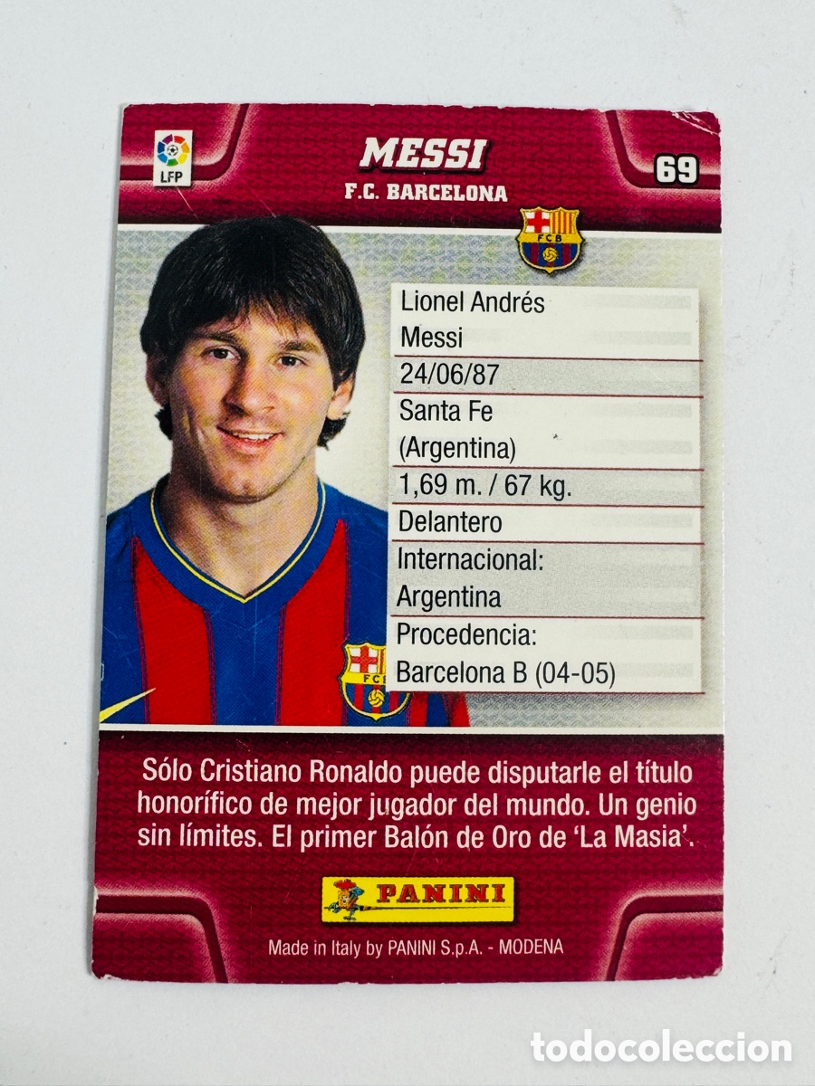Coleccionismo cromos antiguos: Megacracks 2011 2012 messi 69 barcelona - Foto 2