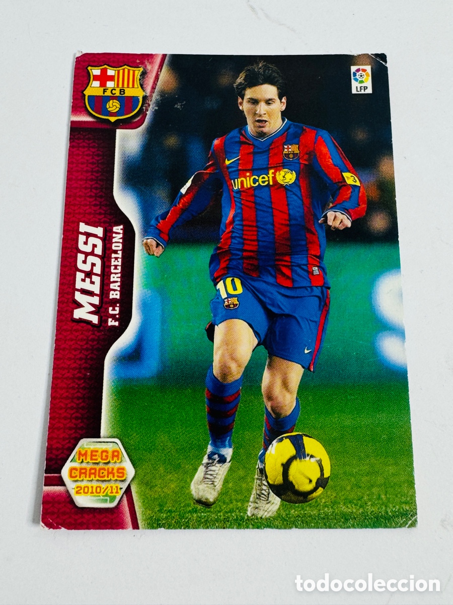 Coleccionismo cromos antiguos: Megacracks 2011 2012 messi 69 barcelona - Foto 3