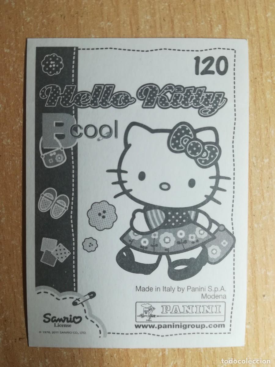 Coleccionismo cromos antiguos: Cromo Hello Kitty Bcool N&ordm; 120 sin pegar. Panini 2011. - Foto 2