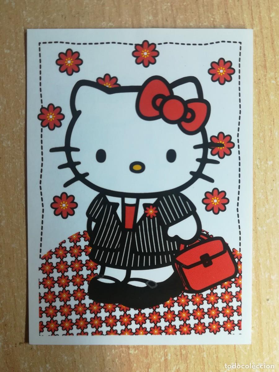 Coleccionismo cromos antiguos: Cromo Hello Kitty Bcool N&ordm; 121 sin pegar. Panini 2011. - Foto 1
