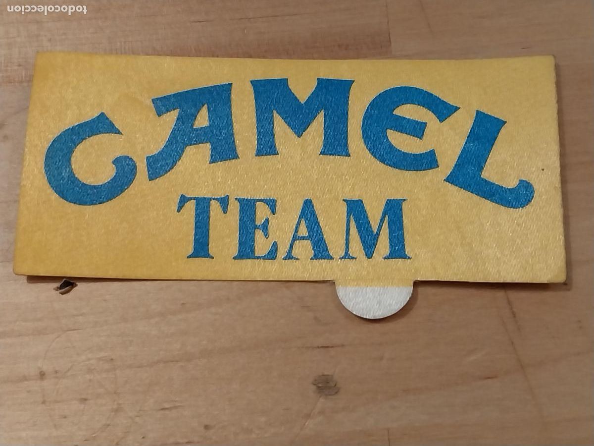 Coleccionismo Cromos antiguos: CAMEL TEAM PHOSKITOS CROMO TELA 8,7X3,8CMS - ORIGINAL PASTELITOS PROMOCIONAL A&Ntilde;O 1988