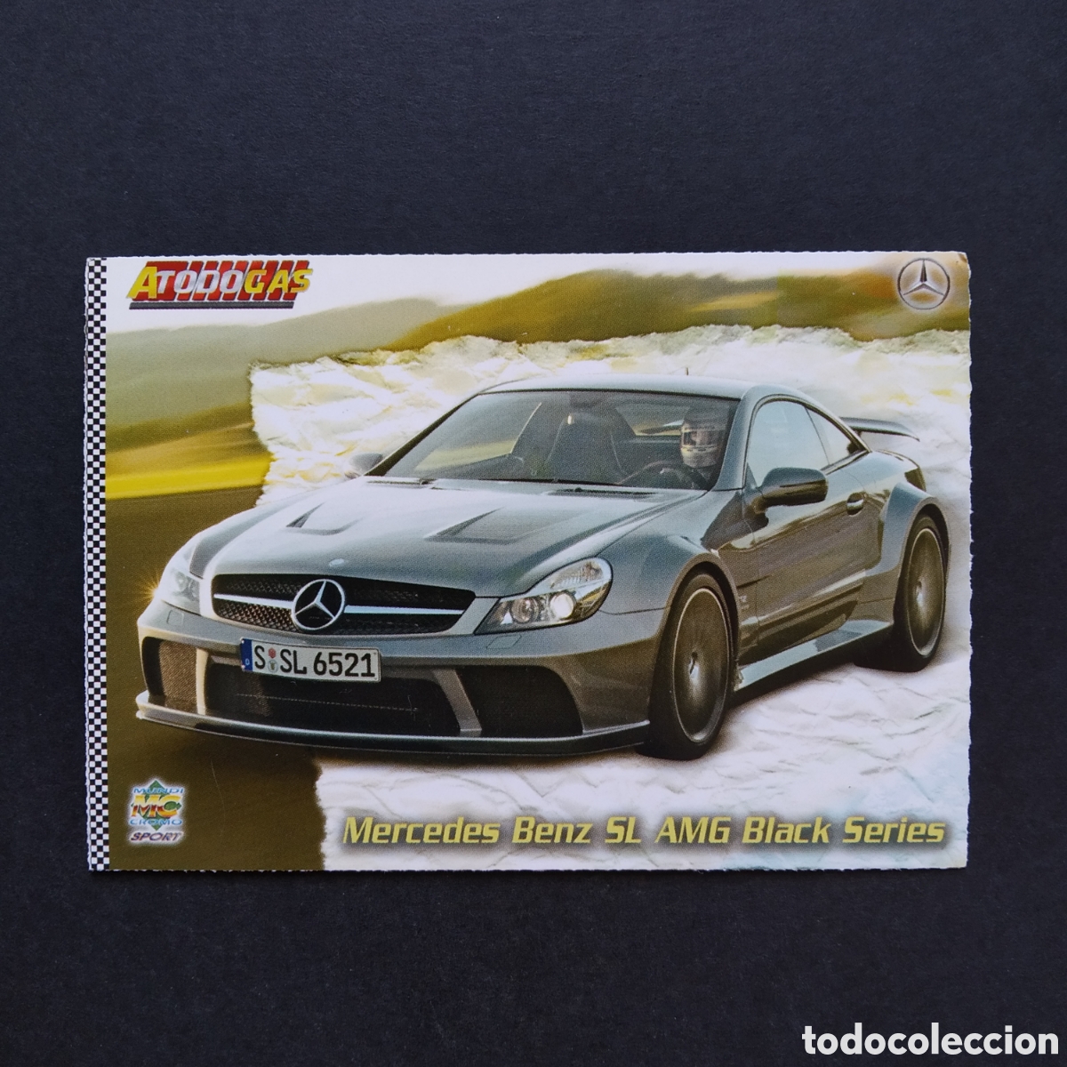 Coleccionismo cromos antiguos: CROMO - N&deg; 364 - MERCEDES BENZ SL AMG BLACK SERIES - A TODO GAS - MUNDICROMO - A&Ntilde;O 2012