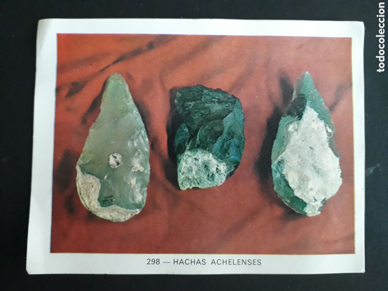 Collezionismo Figurine antiche: HACHAS ACHELENSES GEO CIENCIAS ED KEISA 1971 N&deg; 298 SIN PEGAR, PEDIDO M&Iacute;NIMO 3&euro;