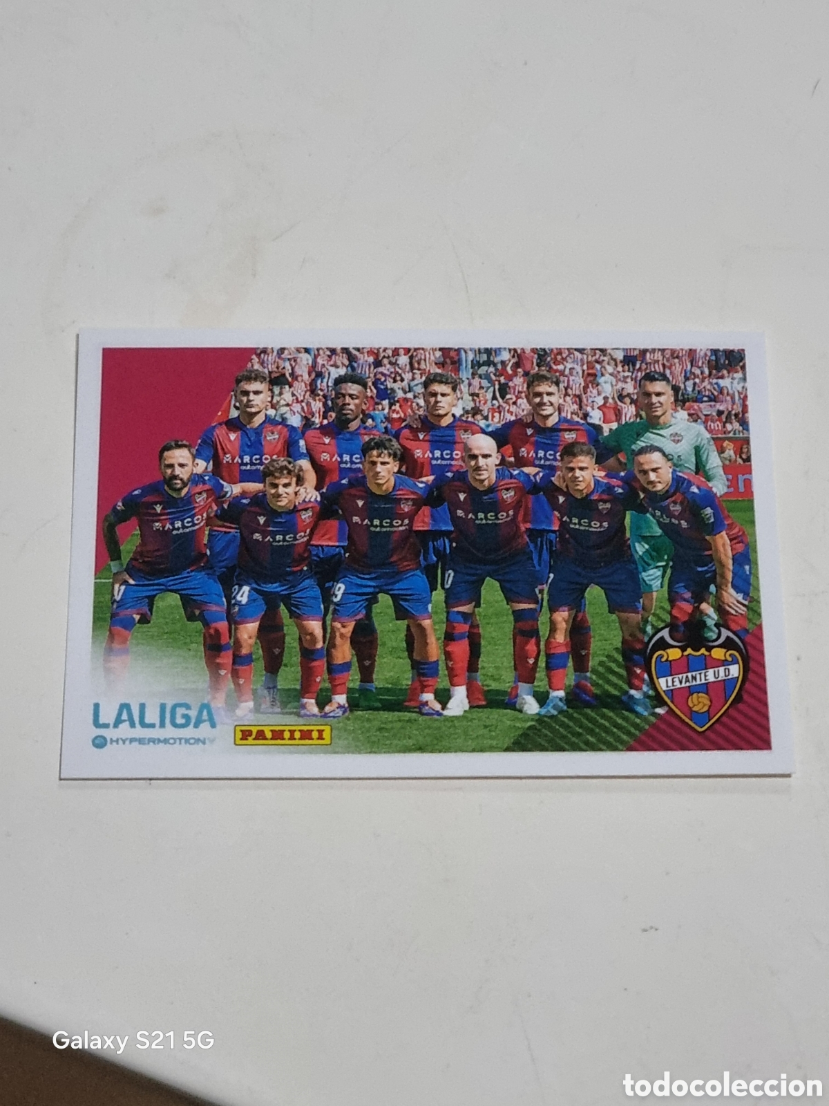Collezionismo Figurine antiche: 269 - ALINEACI&Oacute;N LEVANTE LIGA HYPERMOTION 2024-2025