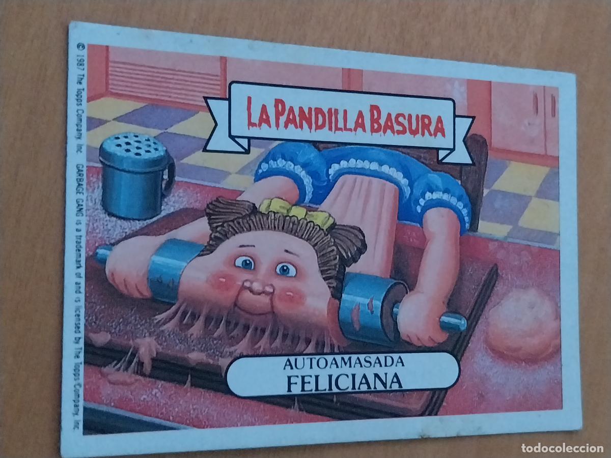 Coleccionismo cromos antiguos: PANDILLA BASURA 105 AUTOAMASADA FELICIANA ED MERCHANTE A&Ntilde;OS 80 CROMO CARTON RECUPERADO