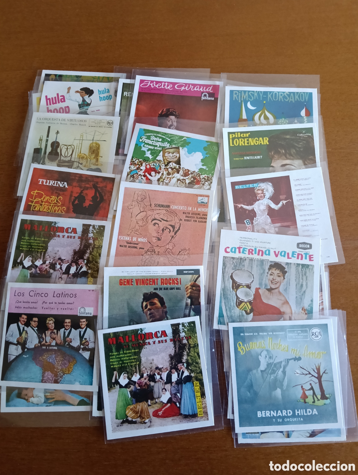 Coleccionismo cromos antiguos: Lote de 50 cromos de Disc Crom sin pegar - Foto 1
