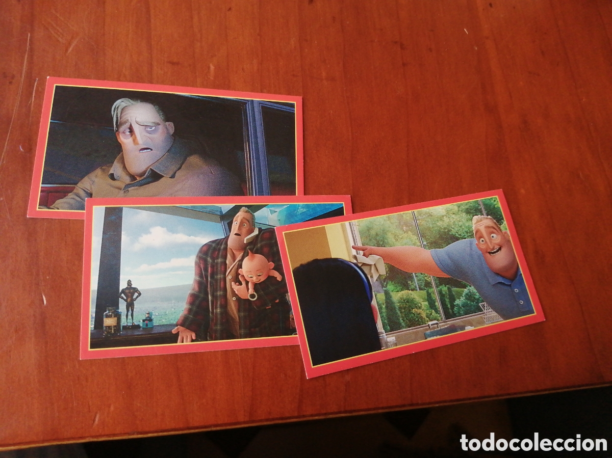 Collezionismo Figurine antiche: CROMO CROMOS LOS INCREIBLES II 2 ( lote)