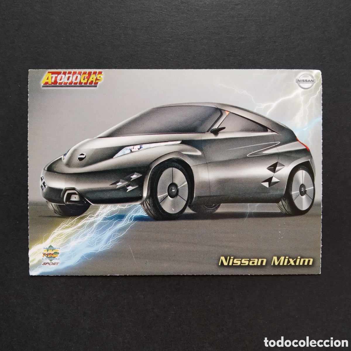 Coleccionismo Cromos antiguos: CROMO - N&deg; 021 - NISSAN MIXIM - A TODO GAS - MUNDICROMO - A&Ntilde;O 2012