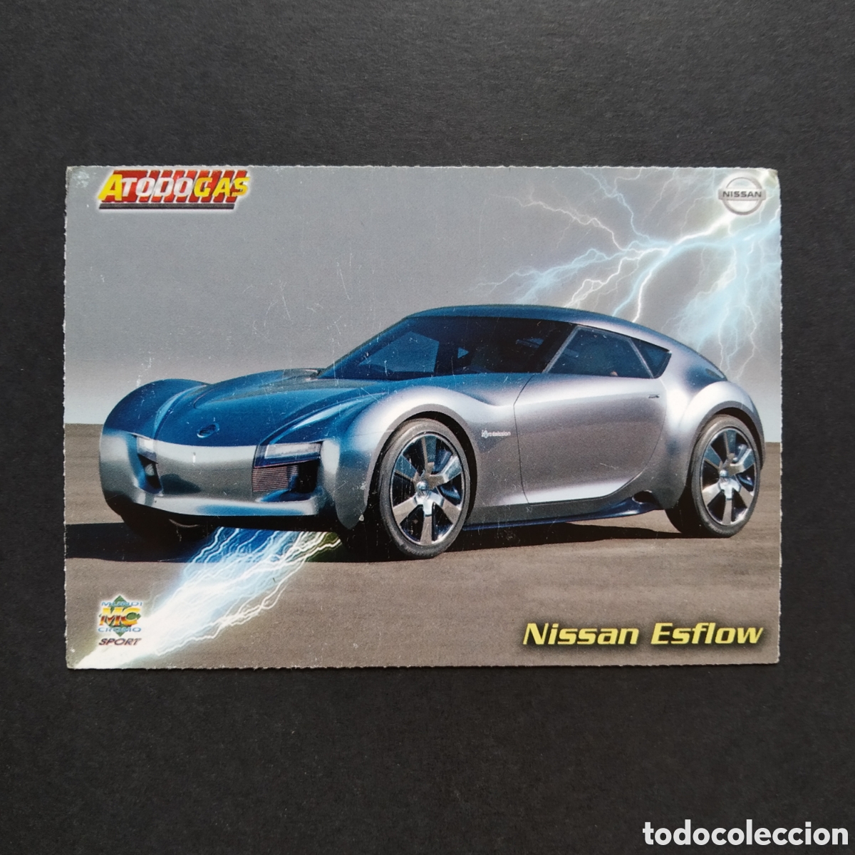 Coleccionismo Cromos antiguos: CROMO - N&deg; 015 - NISSAN ESFLOW - A TODO GAS - MUNDICROMO - A&Ntilde;O 2012