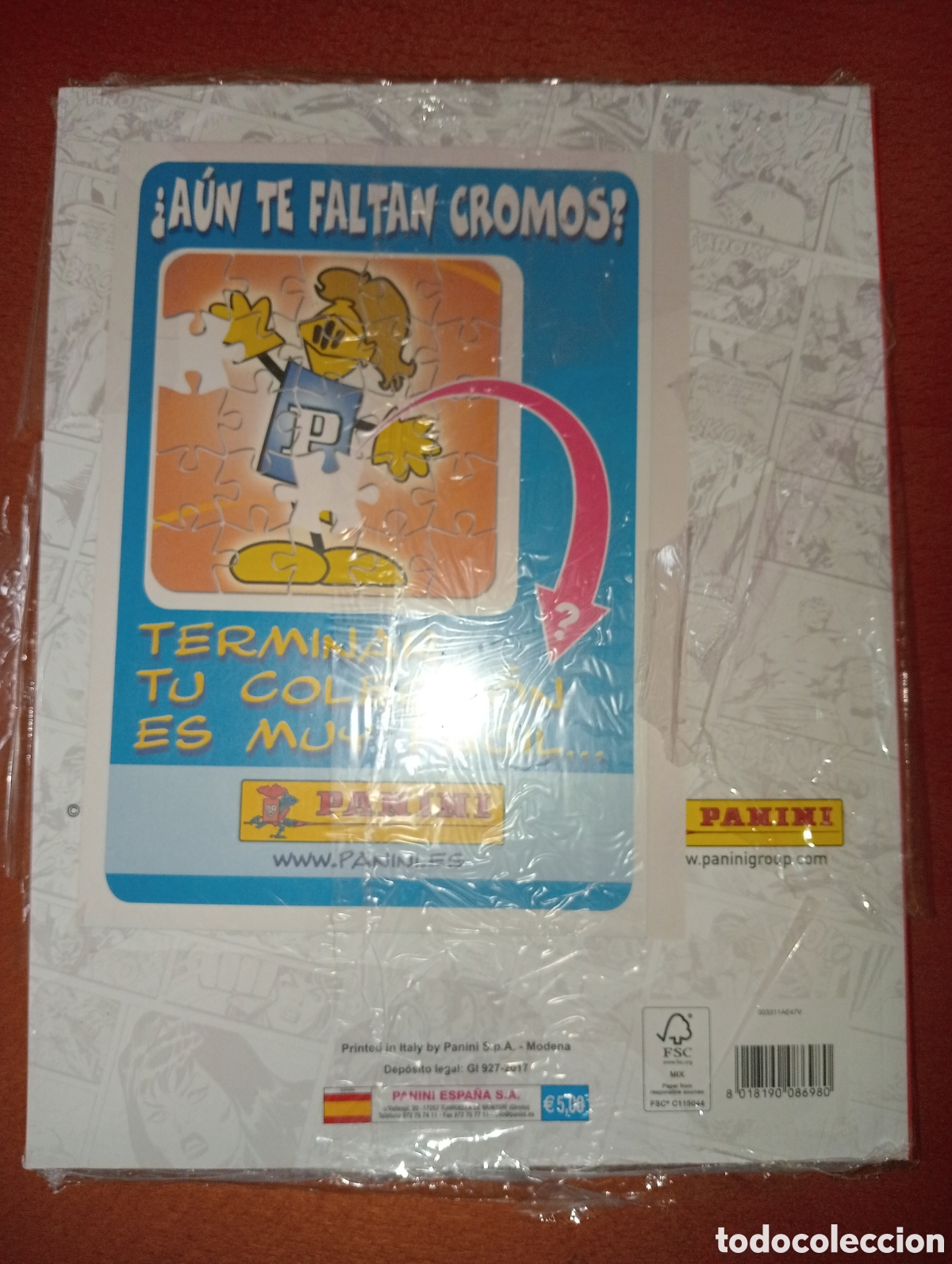 Coleccionismo cromos antiguos: Colecci&oacute;n completa Marvel super h&eacute;roes 2017 panini - Foto 3