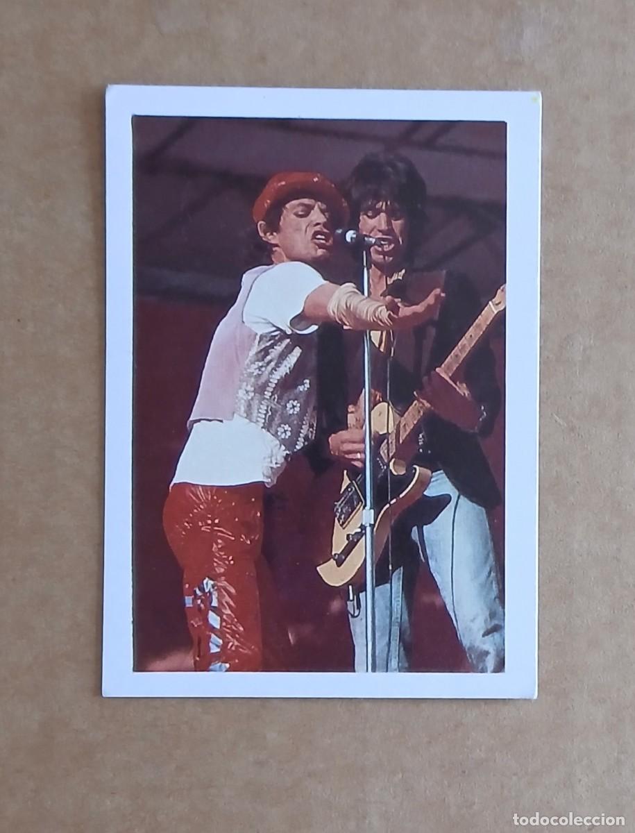 Coleccionismo Cromos antiguos: CROMO n&ordm; 68 ROLLING STONES SHOW DE ESTRELLAS EDITORIAL MAGA A&Ntilde;O 1982. Nuevo y sin pegar.